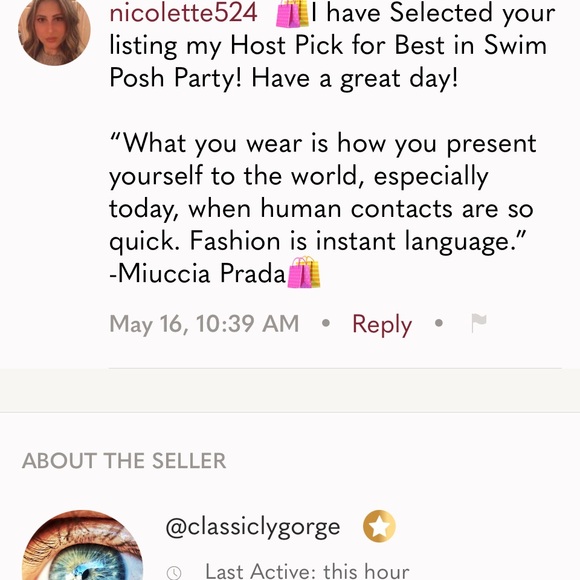 HOST PICK 🤩 Minimale Animale 🧨 NWT dark and stormy ⛈ top - Picture 8 of 8